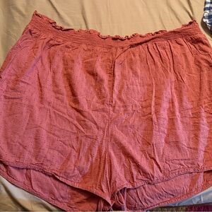 Old Navy High Waist Textured Shorts - Rose